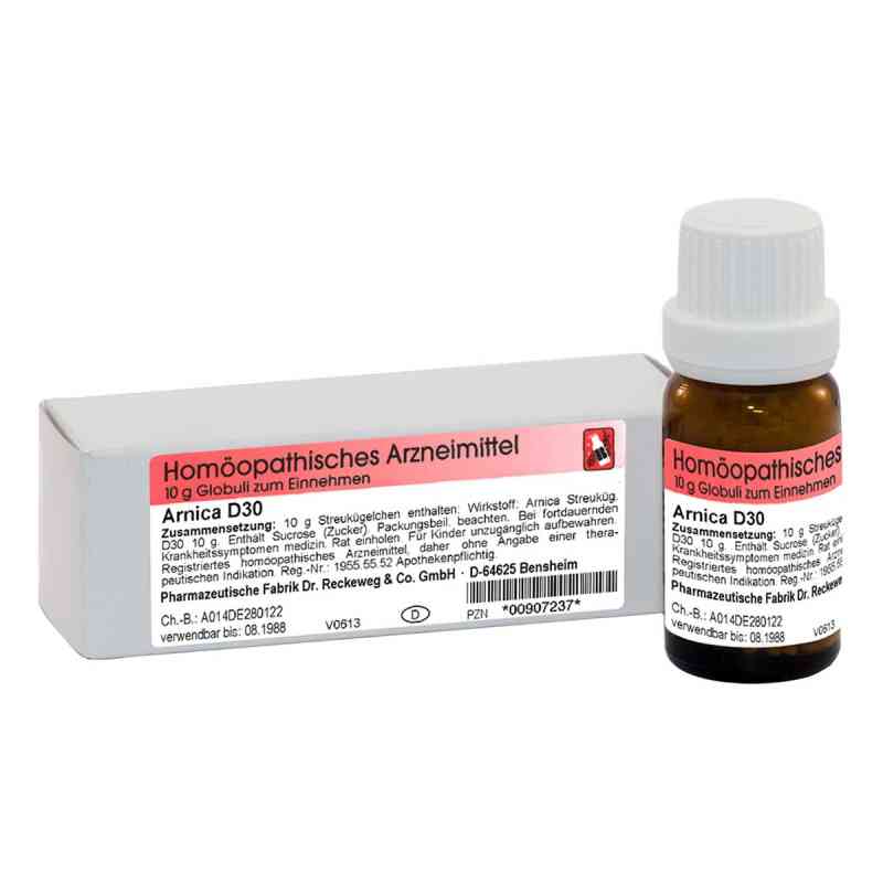 Arnica D30 Globuli 10 g von Dr.RECKEWEG & Co. GmbH PZN 00907237