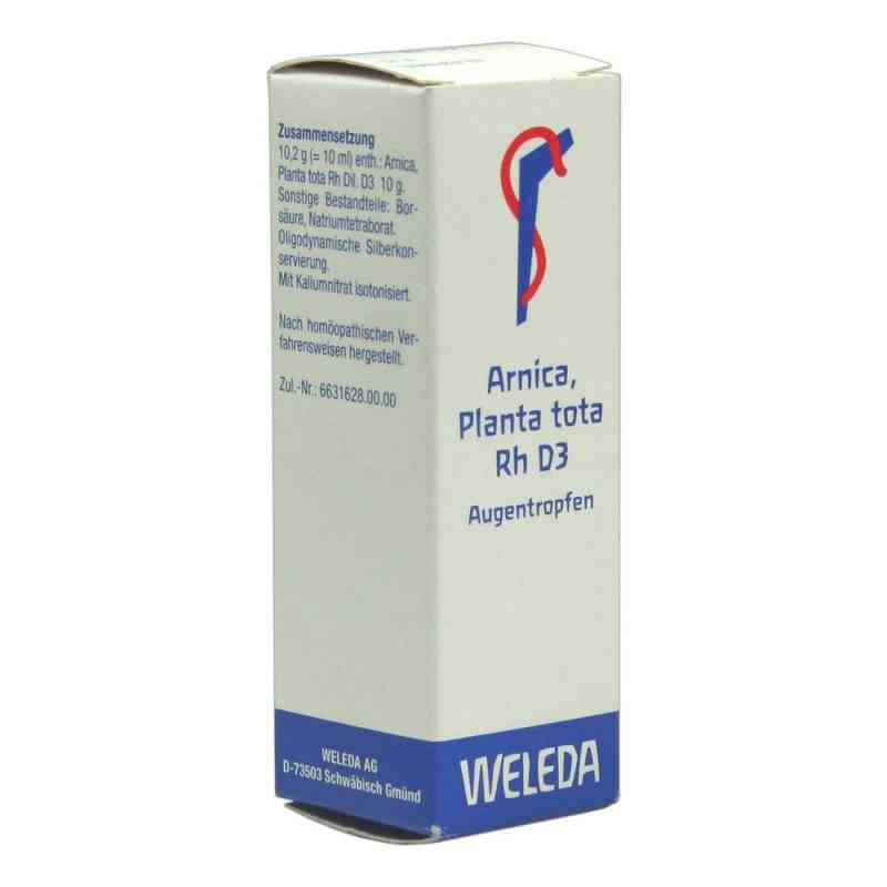 Arnica Planta Tota Rh D3 Augentropfen 10 ml von WELEDA AG PZN 01572069
