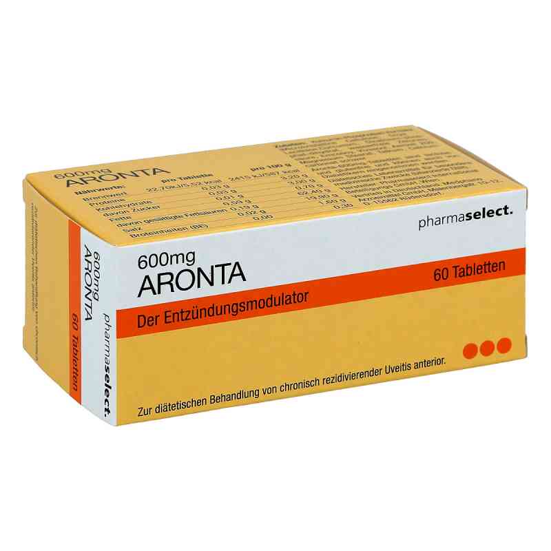 Aronta 600 mg Tabletten 60 stk von medphano Arzneimittel GmbH PZN 02407935
