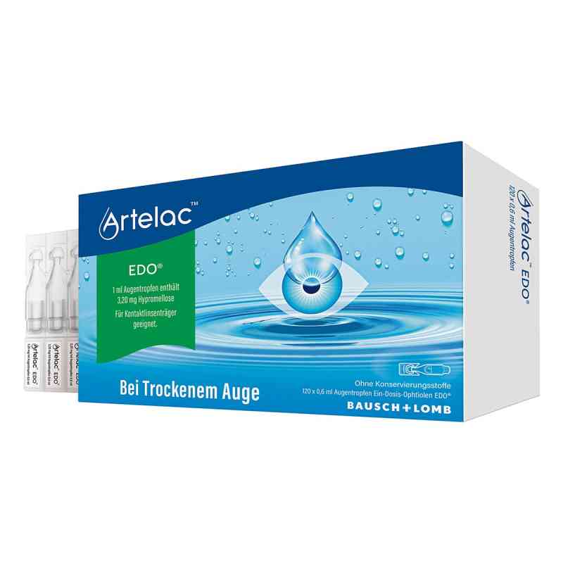 Artelac EDO Augentropfen, Tränenersatzmittel 120X0.6 ml von Dr. Gerhard Mann Chem.-pharm.Fabrik GmbH PZN 07617614