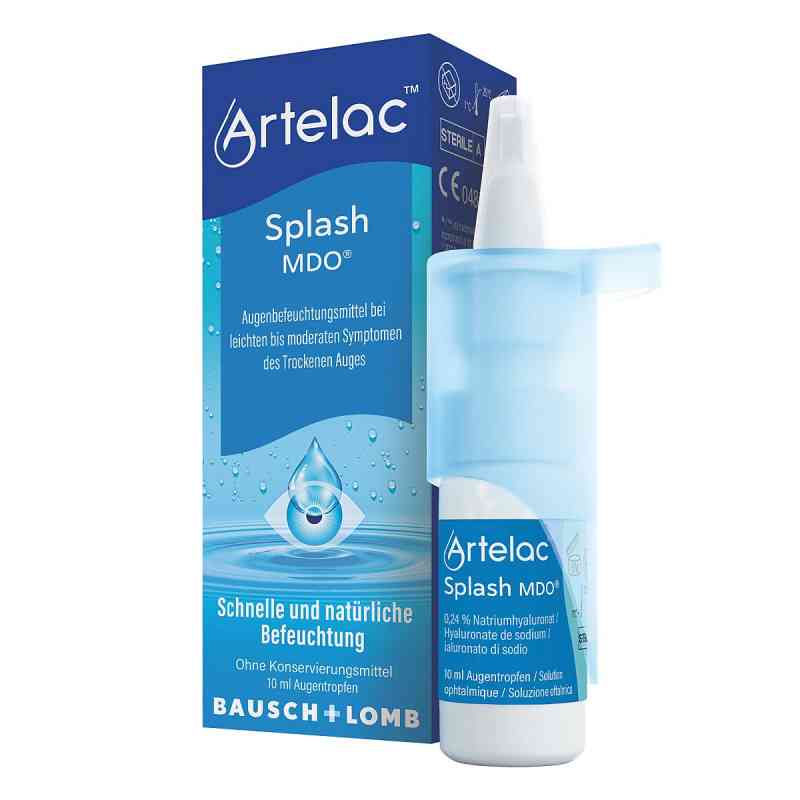 Artelac Splash MDO Augentropfen für trockene brennende Augen 1X10 ml von Dr. Gerhard Mann Chem.-pharm.Fabrik GmbH PZN 07707027