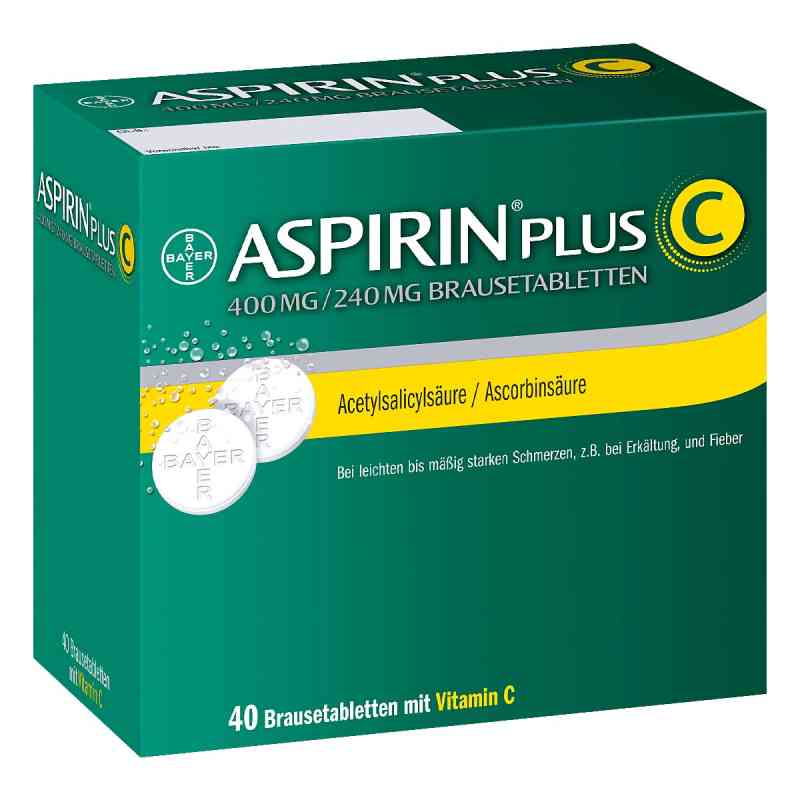 Aspirin plus C Brausetabletten 40 stk von Bayer Vital GmbH PZN 03464237