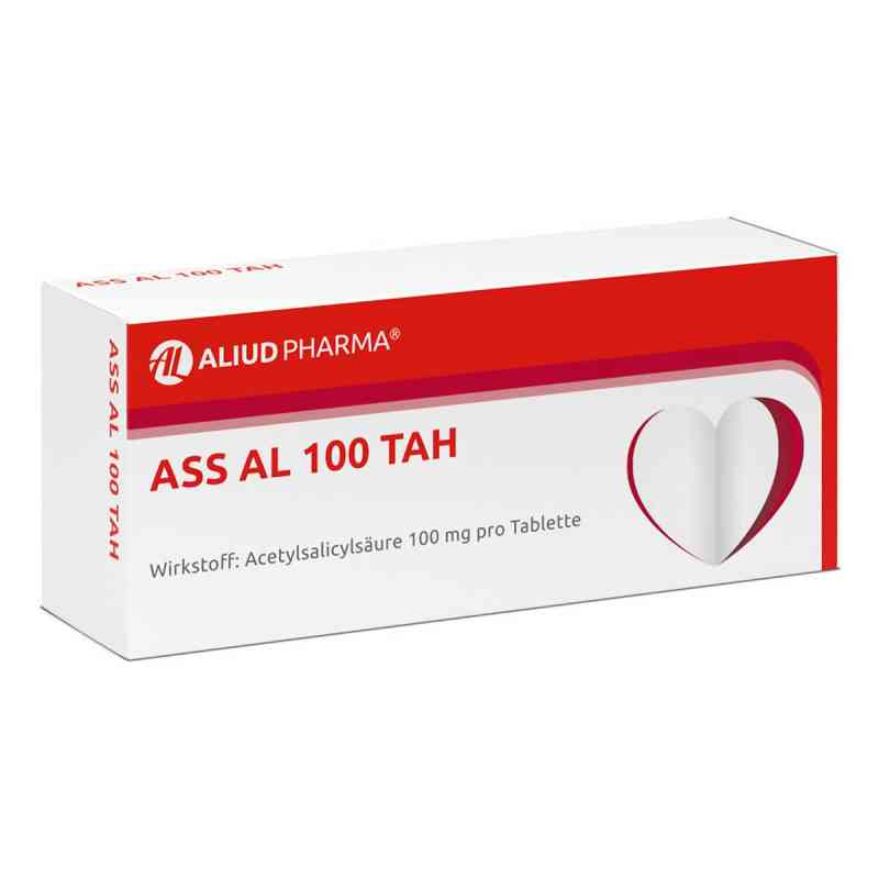 ASS AL 100 TAH bei erhöhtem Herzinfarkt- und Schlaganfallrisiko 100 stk von ALIUD Pharma GmbH PZN 03024202