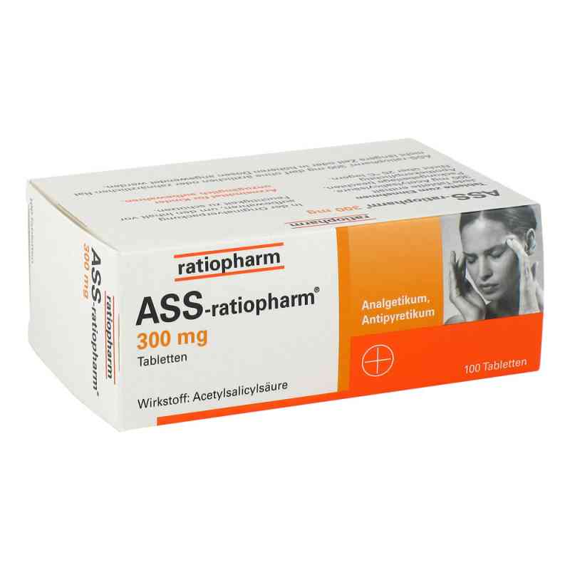 ASS ratiopharm 300mg 100 stk von ratiopharm GmbH PZN 03372469