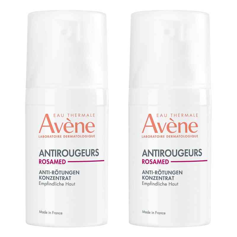 Avene Antirougeurs Rosamed Anti-rötungen Konzentr. 2x30 ml von PIERRE FABRE DERMO KOSMETIK GmbH PZN 08107248