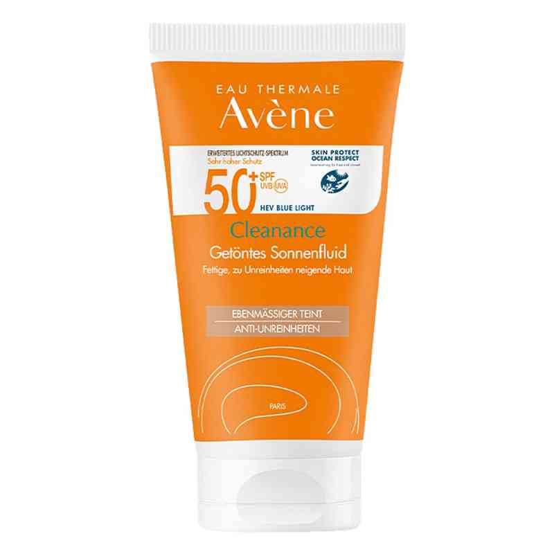 Avène Cleanance Sonne 50+ getönt 50 ml von PIERRE FABRE DERMO KOSMETIK GmbH PZN 17293383