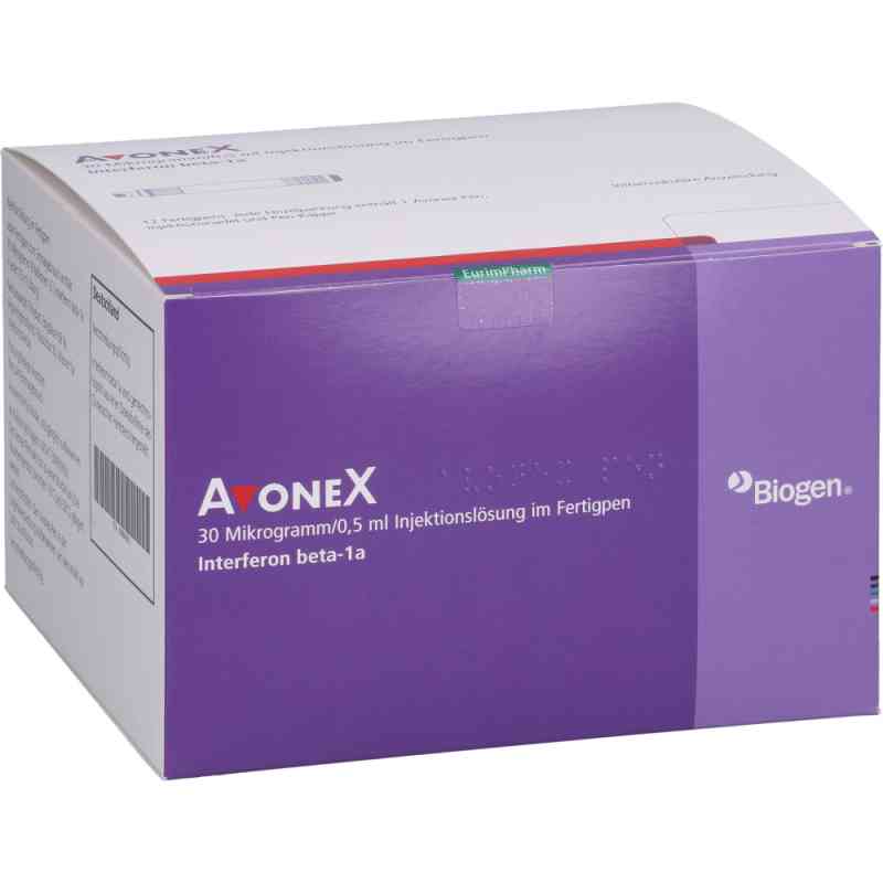 Avonex 30 [my]g/0,5 ml Injektionslösung i.e.Fertig 12 stk von EurimPharm Arzneimittel GmbH PZN 09884992