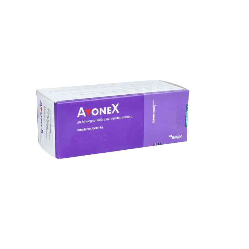 Avonex 30 [my]g/0,5 ml Luer Lock iniecto lsg.i.e.fert. 4 stk von EurimPharm Arzneimittel GmbH PZN 06477996