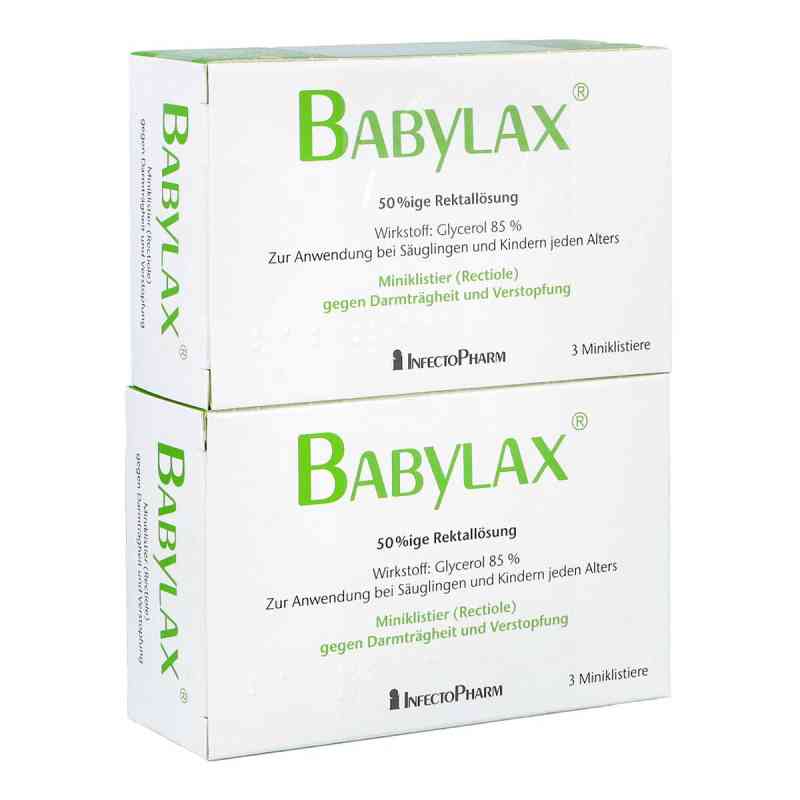 Babylax 6 stk von INFECTOPHARM Arzn.u.Consilium Gm PZN 01279369