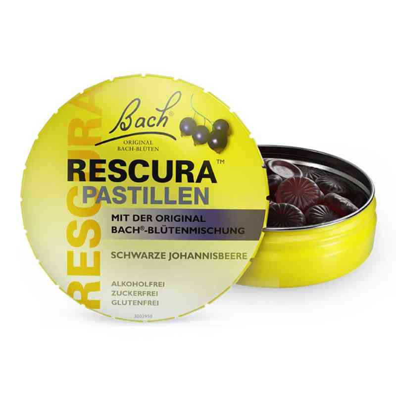 Bachblüten Original Rescura Pastillen Schwarze Johannisbeere 50 g von Nelsons GmbH PZN 16391729