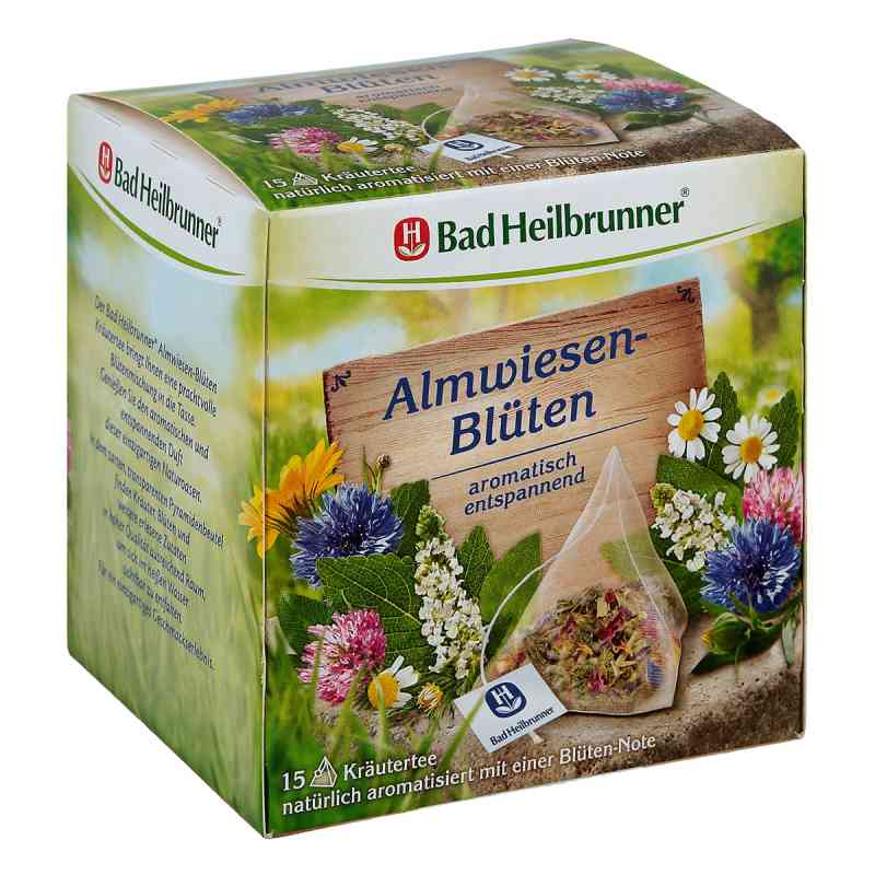 Bad Heilbrunner Almwiesenblüten Tee Filterbeutel 15X1.8 g von Bad Heilbrunner Naturheilm.GmbH& PZN 13928755