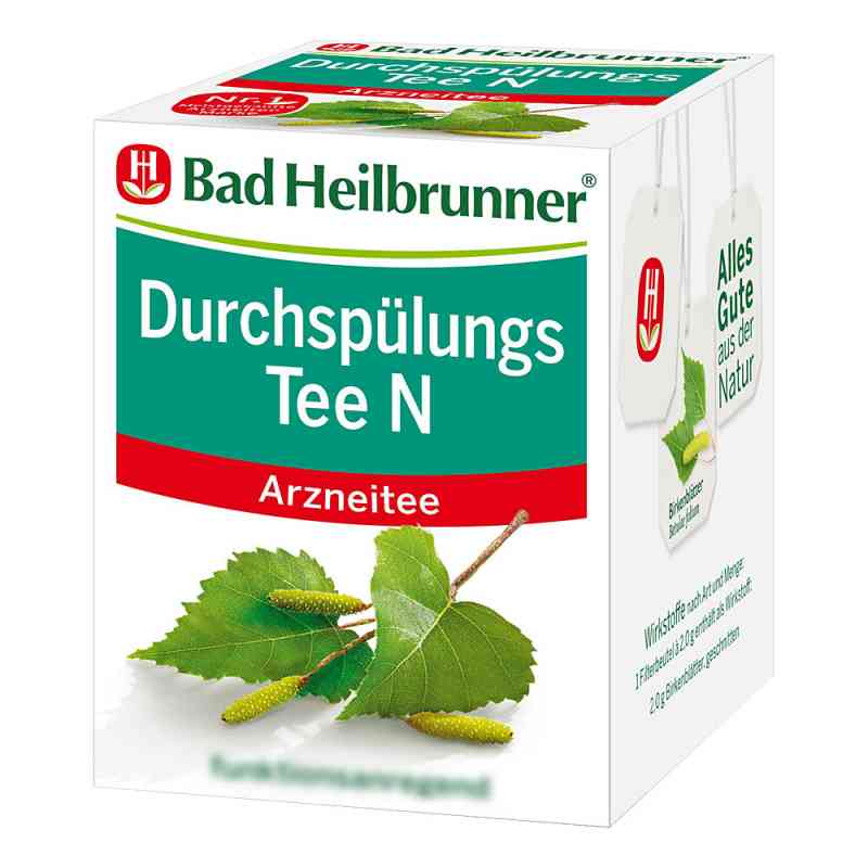 Bad Heilbrunner Durchspülungs Tee N Filterbeutel 8X2.0 g von Bad Heilbrunner Naturheilm.GmbH&Co.KG PZN 12458885