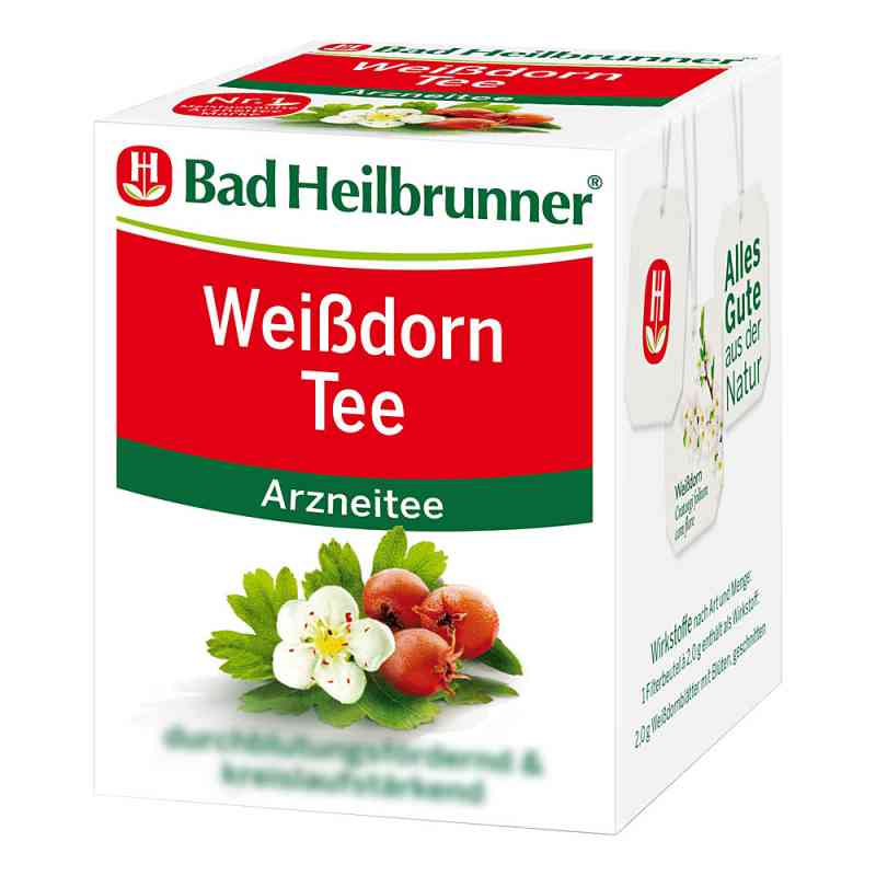 Bad Heilbrunner WeißdornTee 8X2.0 g von Bad Heilbrunner Naturheilm.GmbH&Co.KG PZN 02296140