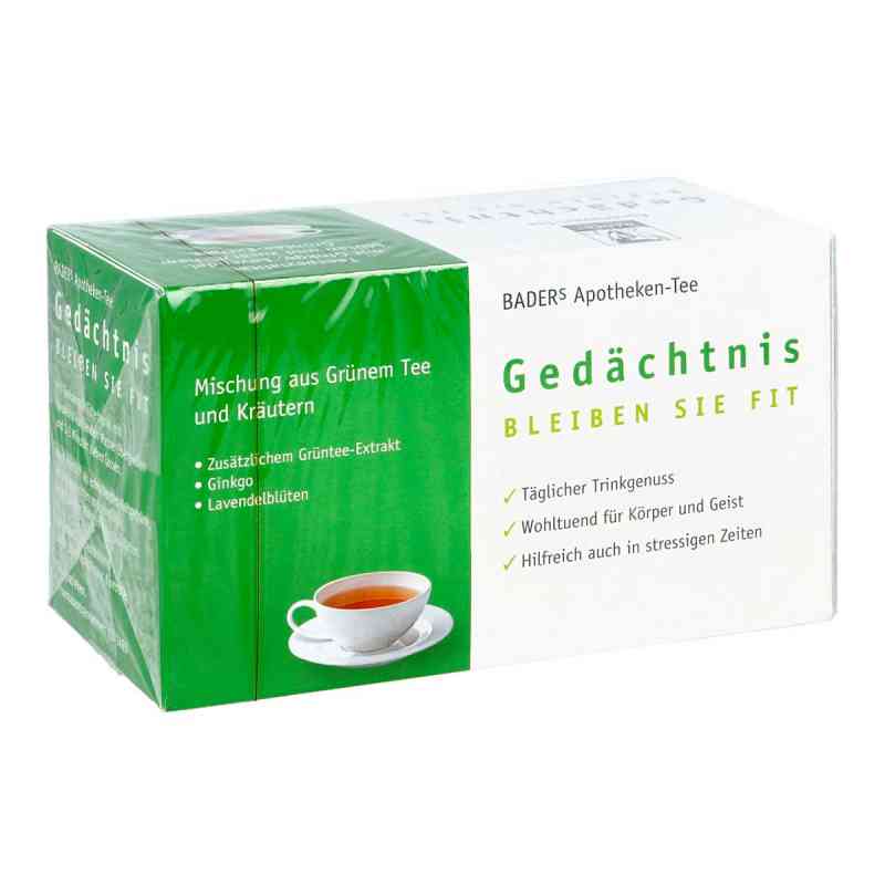Baders Apotheken Tee Gedächtnis Filterbeutel 20 stk von Baders Gesundheit GmbH PZN 01179490