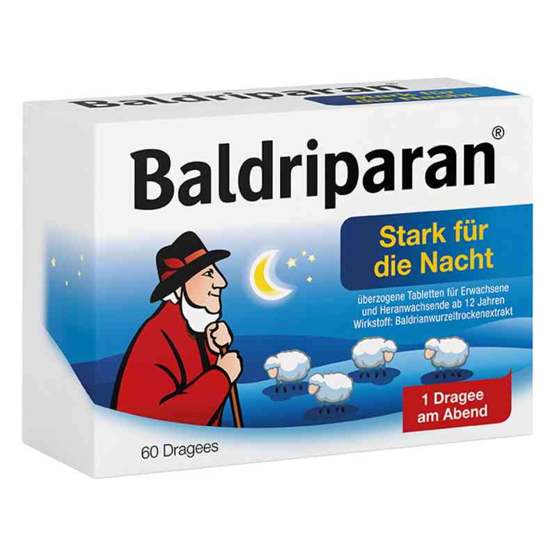 Baldriparan Stark für die Nacht 60 stk von PharmaSGP GmbH PZN 00499181