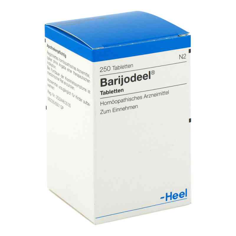 Barijodeel Tabletten 250 stk von Biologische Heilmittel Heel GmbH PZN 00106678
