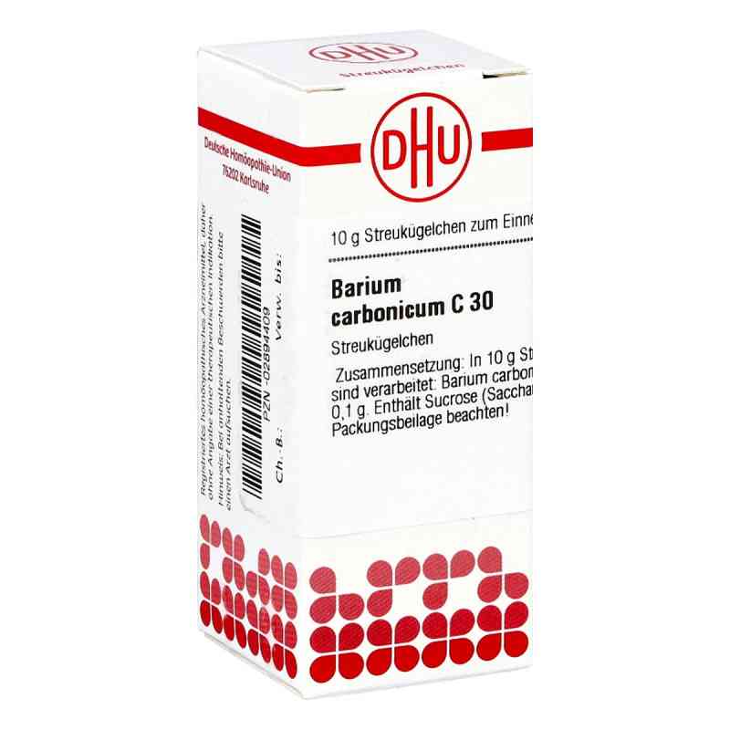 Barium Carbonicum C 30 Globuli 10 g von DHU-Arzneimittel GmbH & Co. KG PZN 02894409