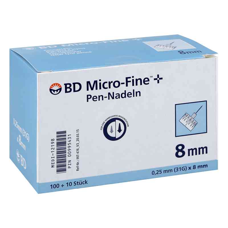 Bd Micro-fine Kanüle 0,25x8 mm 110 stk von Medi-Spezial PZN 00995431