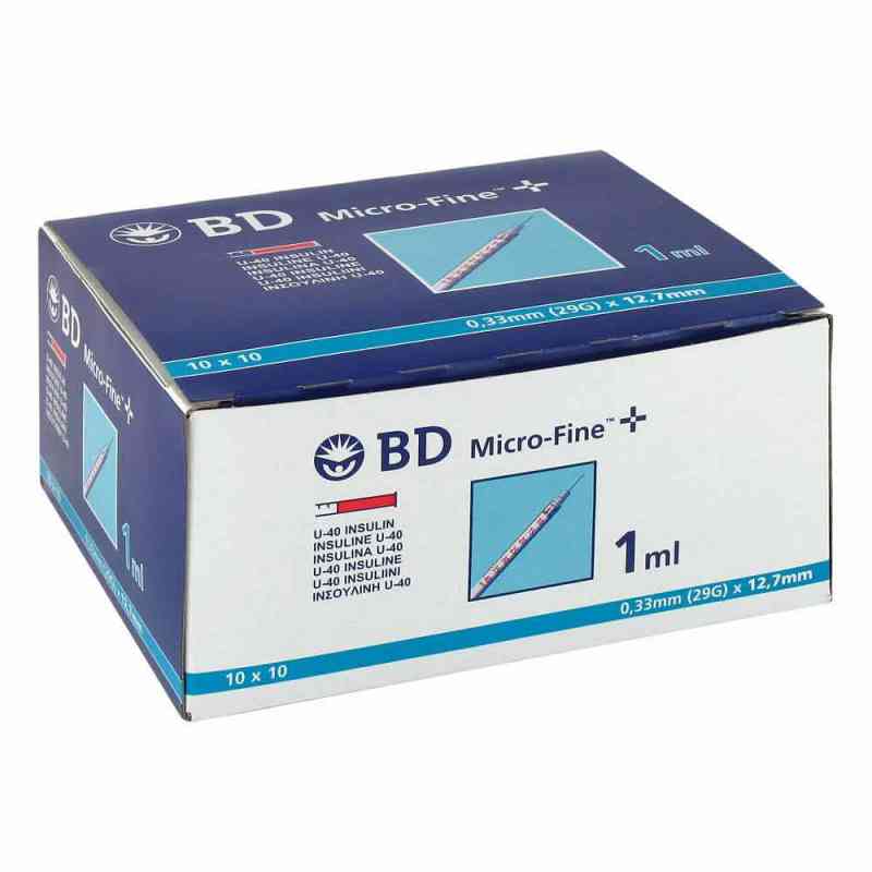 BD Micro-Fine+ U 40 Insulin Spr. 12,7 mm 100X1  von embecta GmbH PZN 04400127
