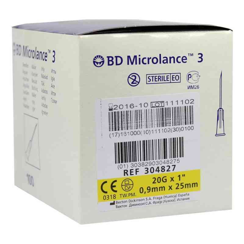 Bd Microlance Kanüle 20 G 1 0,9x25 mm 100 stk von Becton Dickinson GmbH PZN 03087007