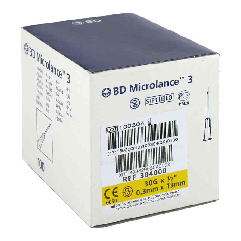 Bd Microlance Kanüle 30 G 1/2 0,29x13 mm 100 stk von Becton Dickinson GmbH PZN 03087148