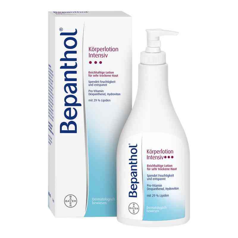 Bepanthol Intensiv Körperlotion Spenderflasche 400 ml von Bayer Vital GmbH PZN 01627592