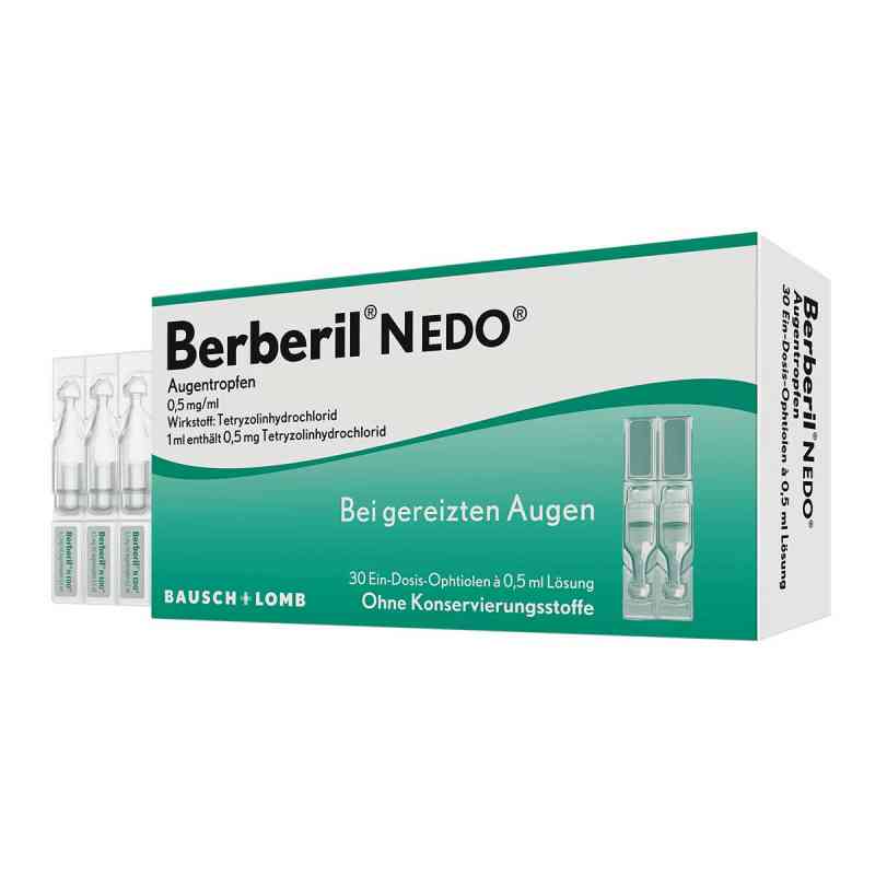 Berberil N EDO Augentropfen bei akut geröteten, gereizten Augen 30X0.5 ml von Dr. Gerhard Mann Chem.-pharm.Fabrik GmbH PZN 16507356