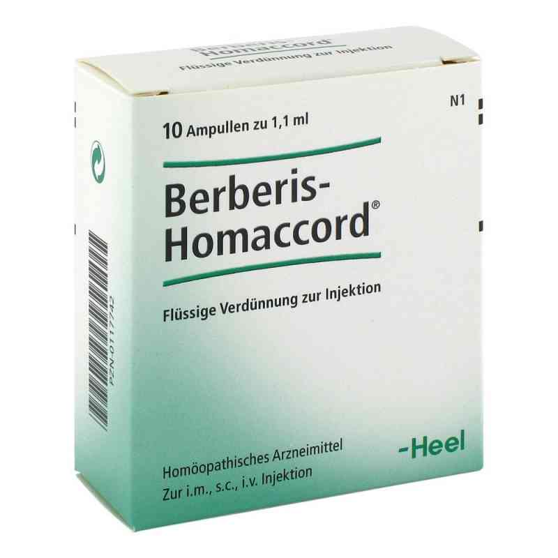 Berberis Homaccord Ampullen 10 stk von Biologische Heilmittel Heel GmbH PZN 00117742