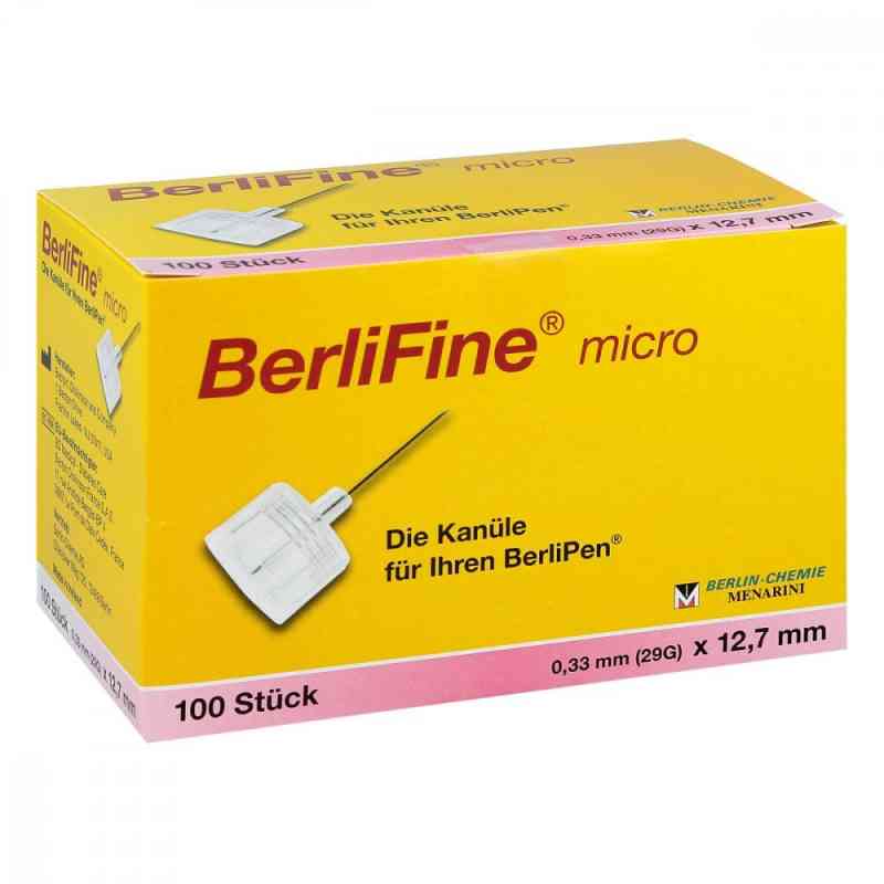 Berlifine micro Kanülen 0,33x12,7 mm 100 stk von BERLIN-CHEMIE AG PZN 00769373
