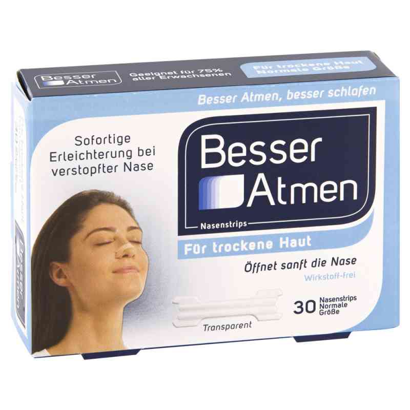 Besser Atmen Nasenstrips transparent normale Grösse 30 stk von GlaxoSmithKline Consumer Healthc PZN 02952532