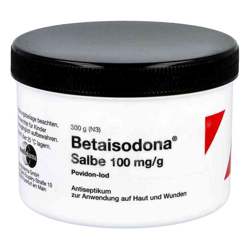 Betaisodona Salbe Tiegel 300 g von HERMES Arzneimittel GmbH PZN 03337214