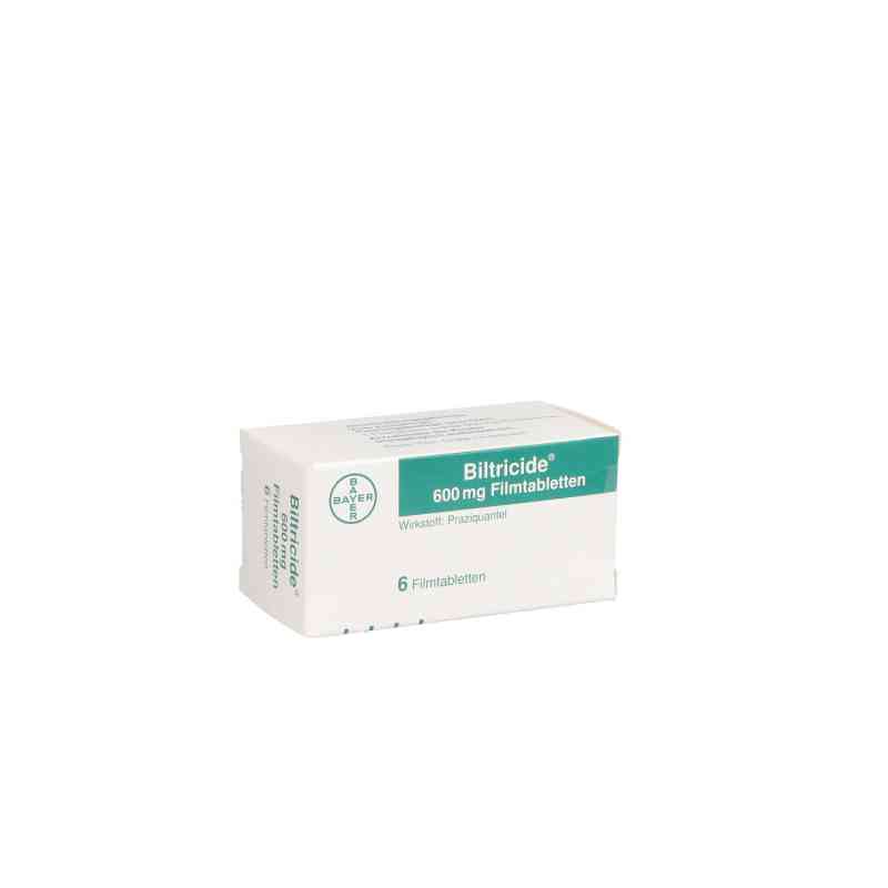 Biltricide 600 mg Filmtabletten 6 stk von Bayer Vital GmbH GB Pharma PZN 02518770