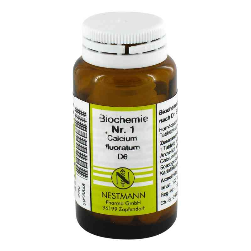 Biochemie 1 Calcium fluoratum D6 Tabletten 100 stk von NESTMANN Pharma GmbH PZN 05955548