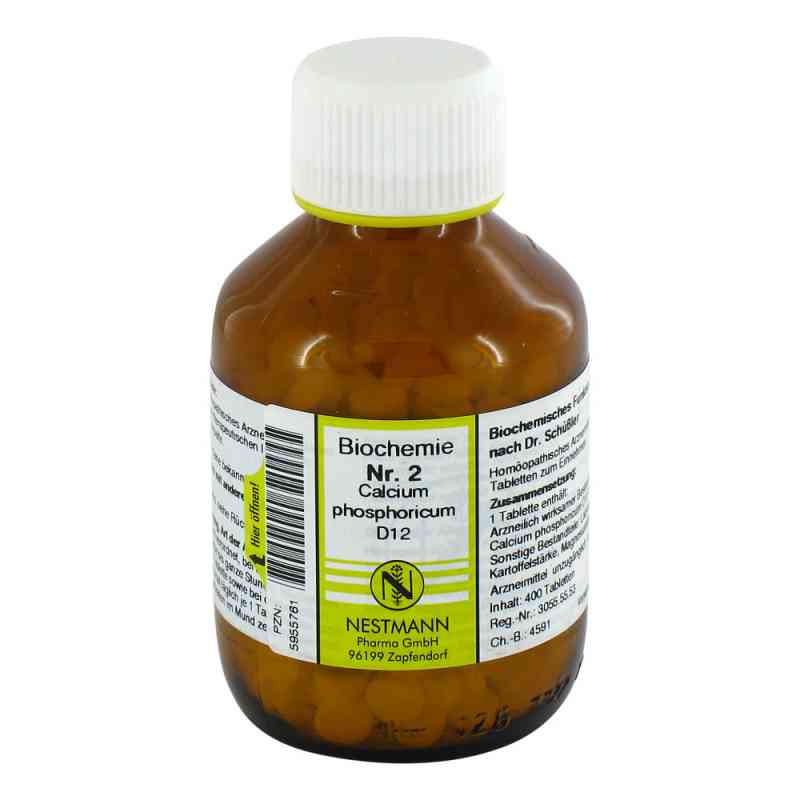 Biochemie 2 Calcium phosphoricum D12 Tabletten 400 stk von NESTMANN Pharma GmbH PZN 05955761