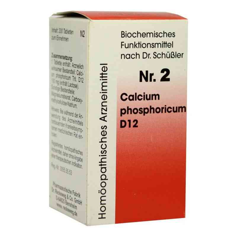 Biochemie 2 Calcium phosporicum D12 Tabletten 200 stk von Dr.RECKEWEG & Co. GmbH PZN 03886748