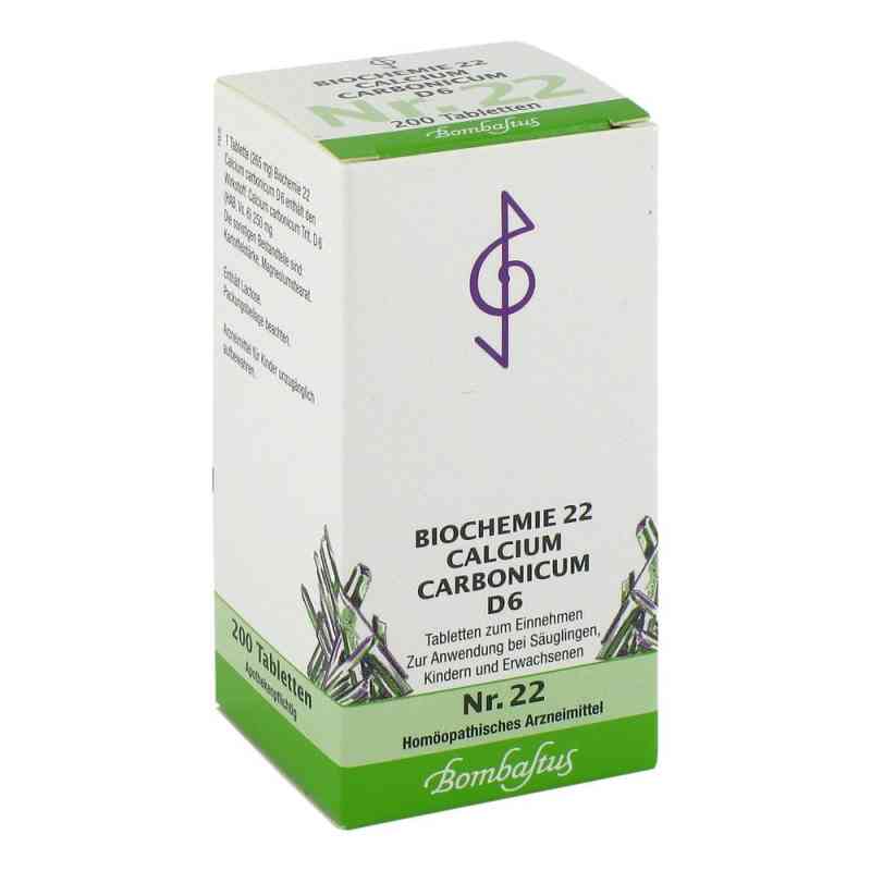 Biochemie 22 Calcium carbonicum D6 Tabletten 200 stk von Bombastus-Werke AG PZN 04325242