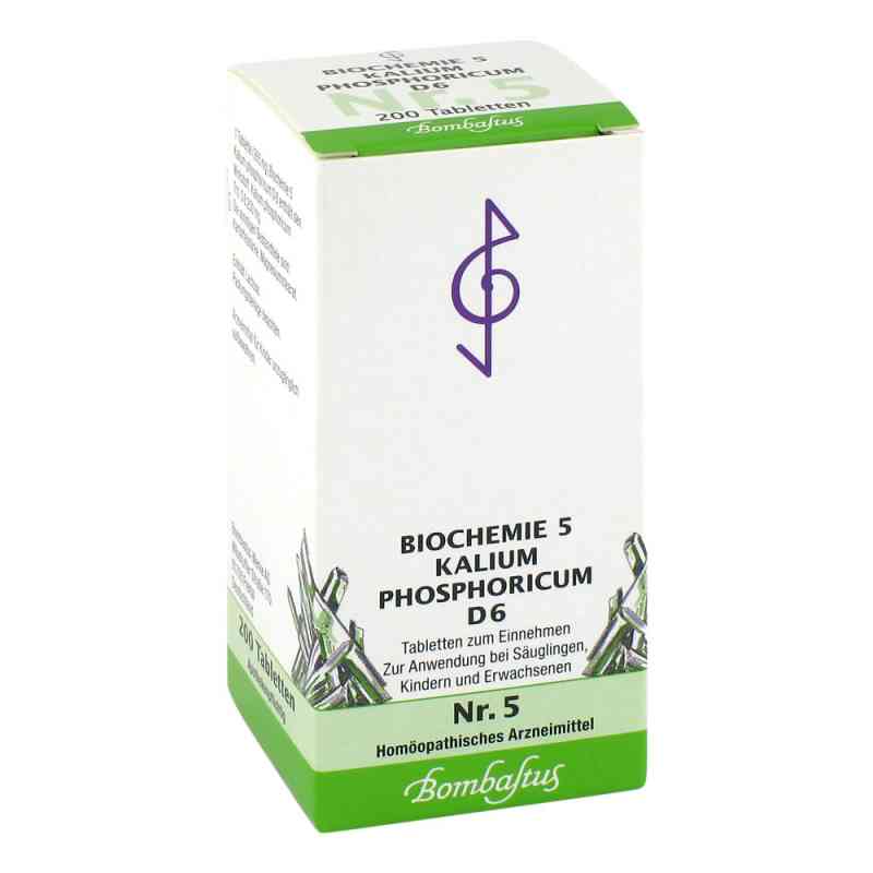 Biochemie 5 Kalium phosphoricum D6 Tabletten 200 stk von Bombastus-Werke AG PZN 04325526