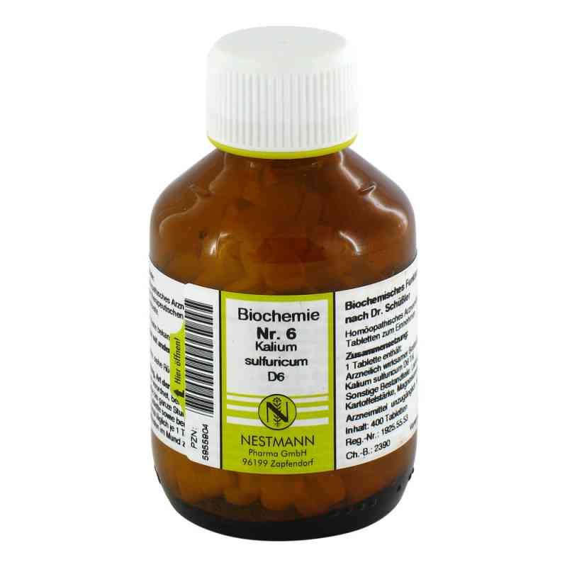 Biochemie 6 Kalium sulfuricum D6 Tabletten 400 stk von NESTMANN Pharma GmbH PZN 05955904