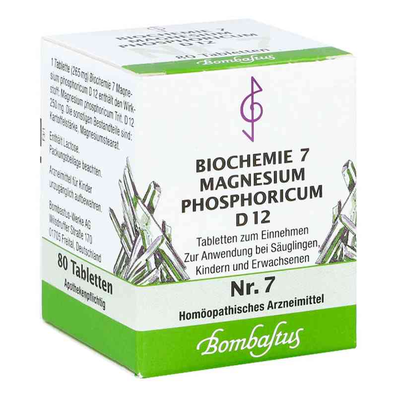 Biochemie 7 Magnesium phosphoricum D12 Tabletten 80 stk von Bombastus-Werke AG PZN 01073679