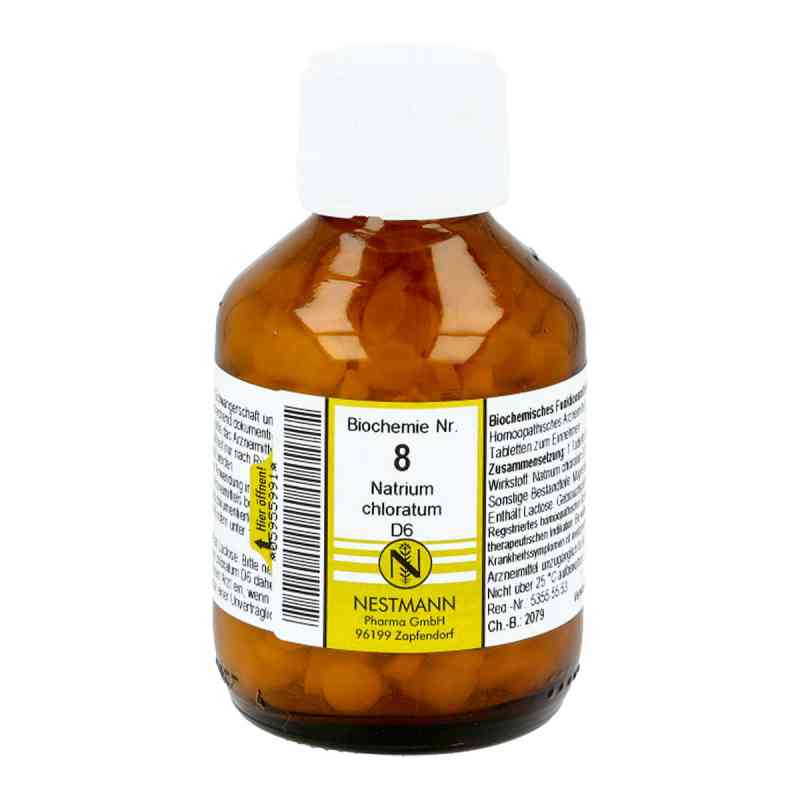 Biochemie 8 Natrium chloratum D6 Tabletten 400 stk von NESTMANN Pharma GmbH PZN 05955991