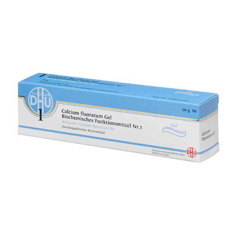 Biochemie Dhu 1 Calcium fluoratum D4 Gel 50 g von DHU-Arzneimittel GmbH & Co. KG PZN 11645881