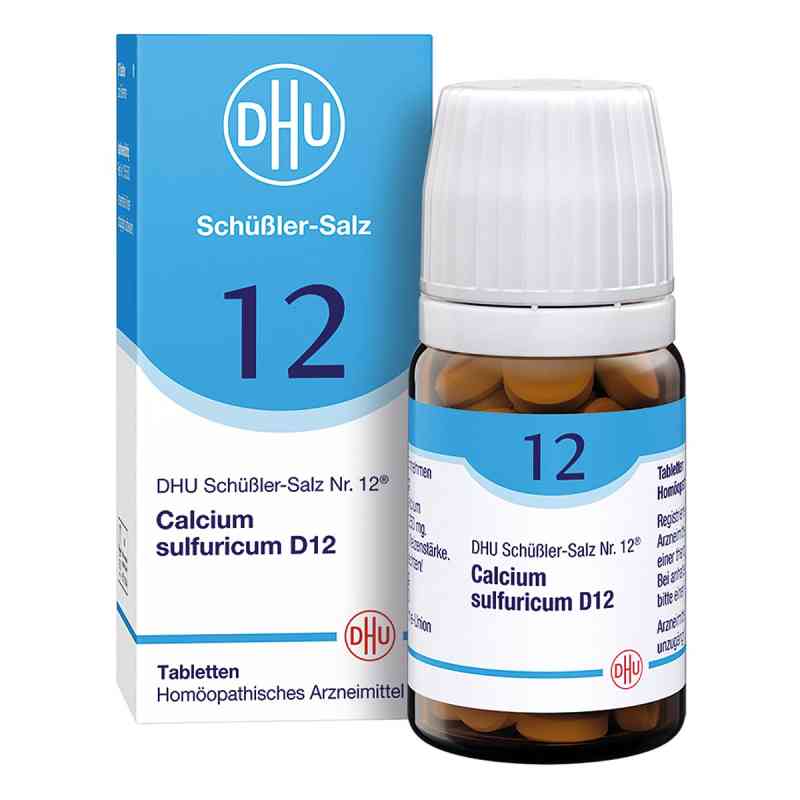 Biochemie Dhu 12 Calcium Sulfur D12 Tabletten 80 stk von DHU-Arzneimittel GmbH & Co. KG PZN 00274890