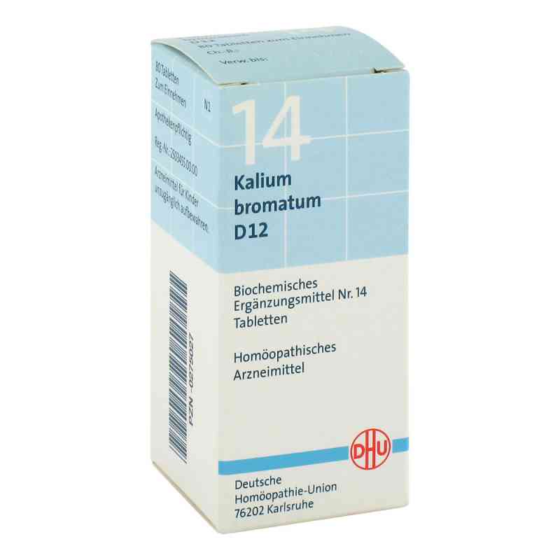 Biochemie Dhu 14 Kalium bromatum D12 Tabletten 80 stk von DHU-Arzneimittel GmbH & Co. KG PZN 00275027