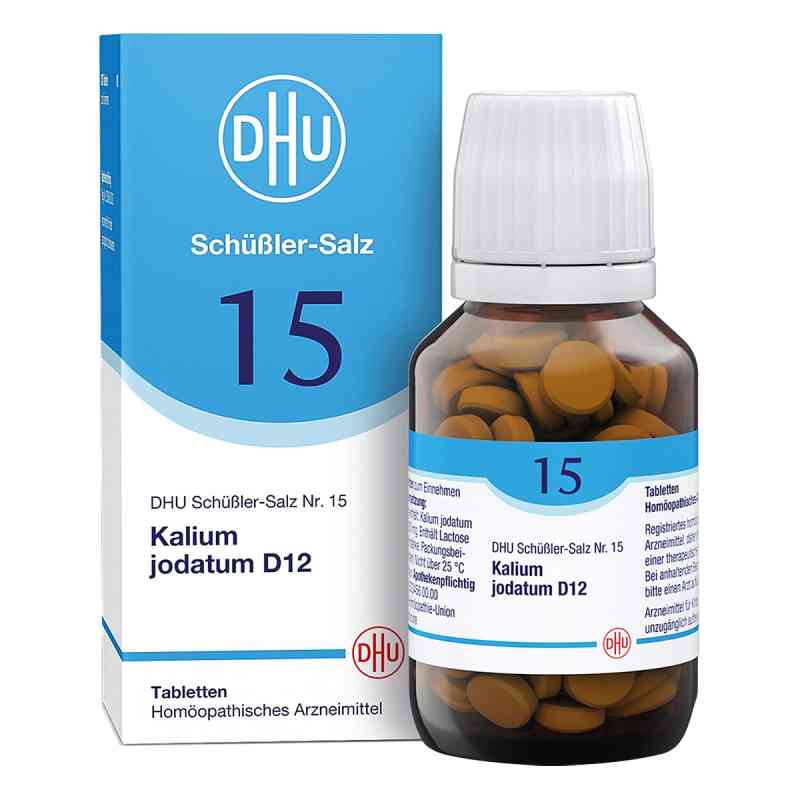 Biochemie Dhu 15 Kalium jodatum D12 Tabletten 200 stk von DHU-Arzneimittel GmbH & Co. KG PZN 02581159