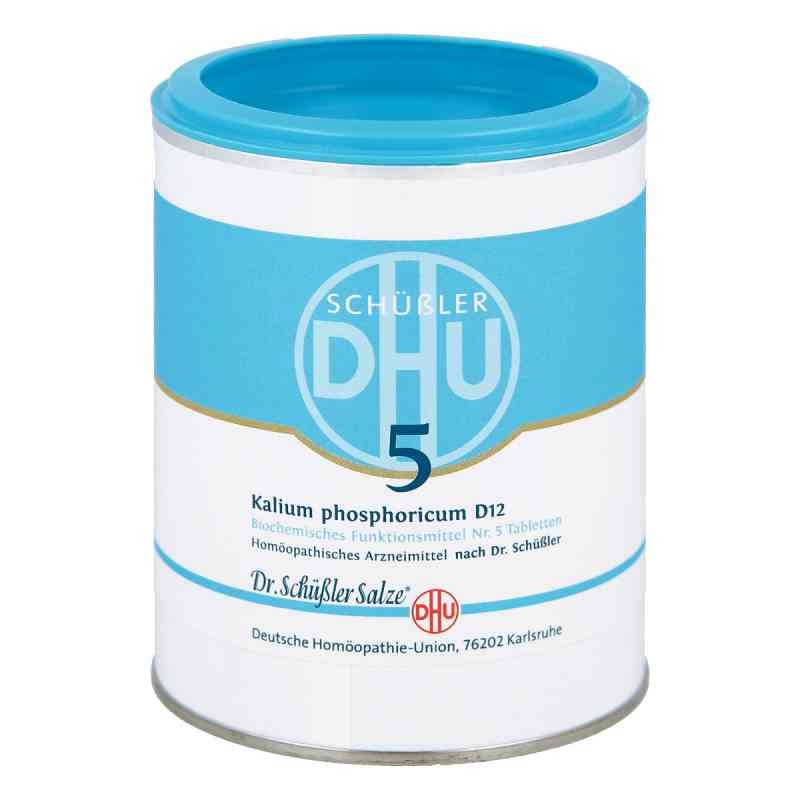 Biochemie Dhu 5 Kalium phosphorus D12 Tabletten 1000 stk von DHU-Arzneimittel GmbH & Co. KG PZN 00274217