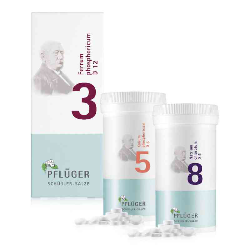 Biochemie Kraft Kombi 1 Pck von Homöopathisches Laboratorium Alexander Pflüger Gmb PZN 08100190