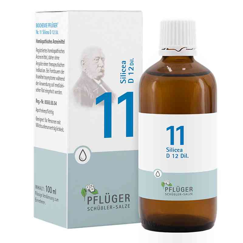 Biochemie Pflüger 11 Silicea D12 Tropfen 100 ml von Homöopathisches Laboratorium Alexander Pflüger Gmb PZN 06324761