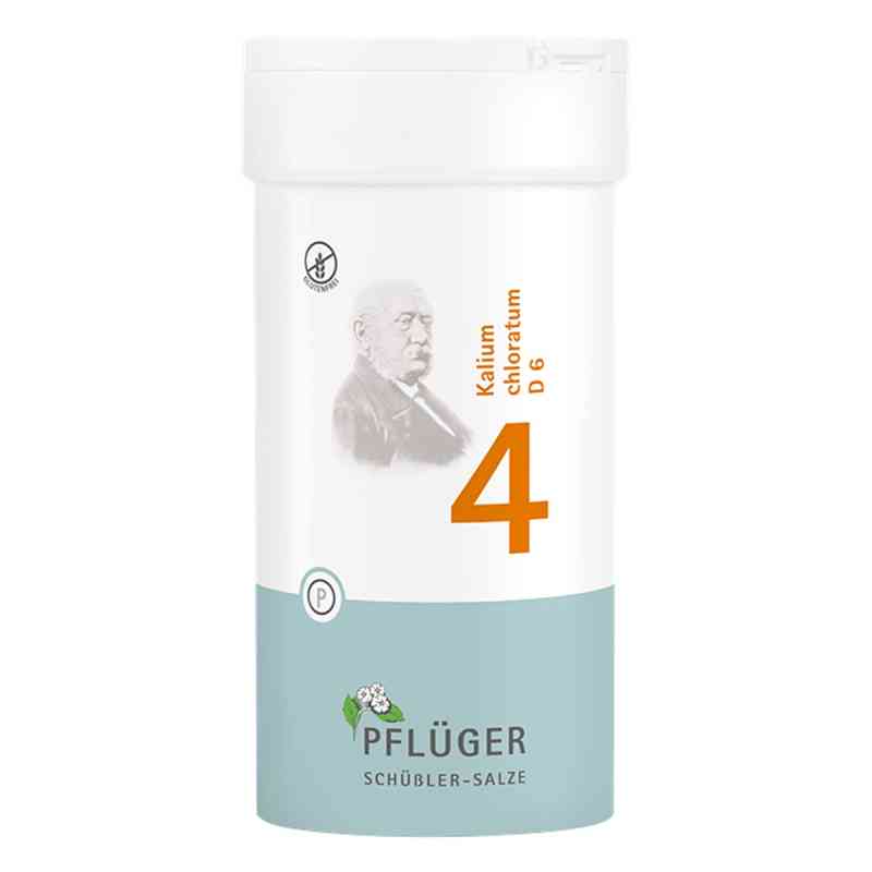 Biochemie Pflüger 4 Kalium chloratum D6 Tabletten 400 stk von Homöopathisches Laboratorium Alexander Pflüger Gmb PZN 06318915