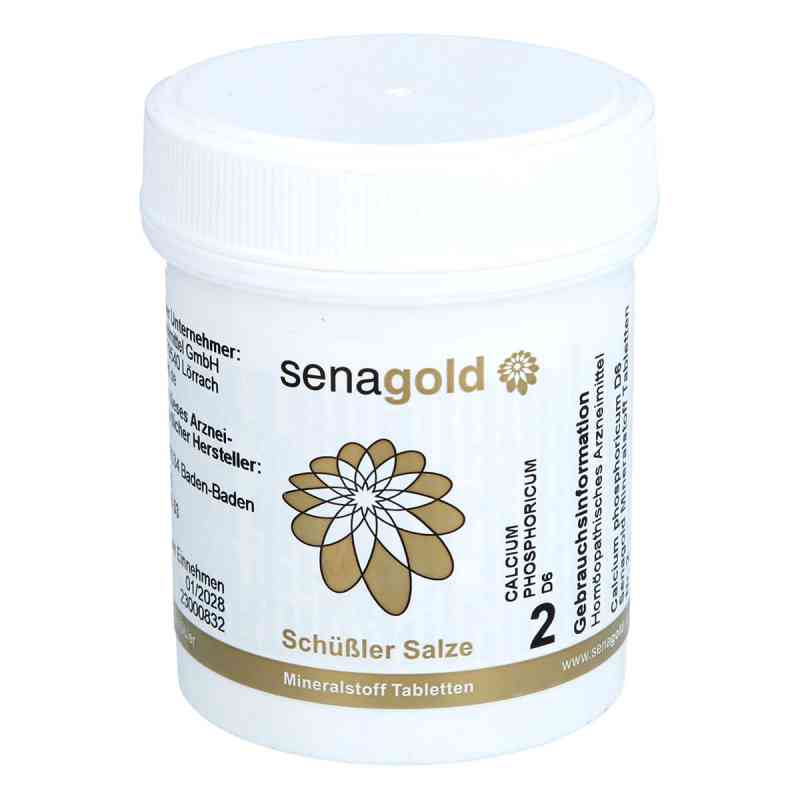 Biochemie Senagold 2 Calcium phosphoricum D6 Tabletten 400 stk von Senagold Naturheilmittel GmbH PZN 06827396