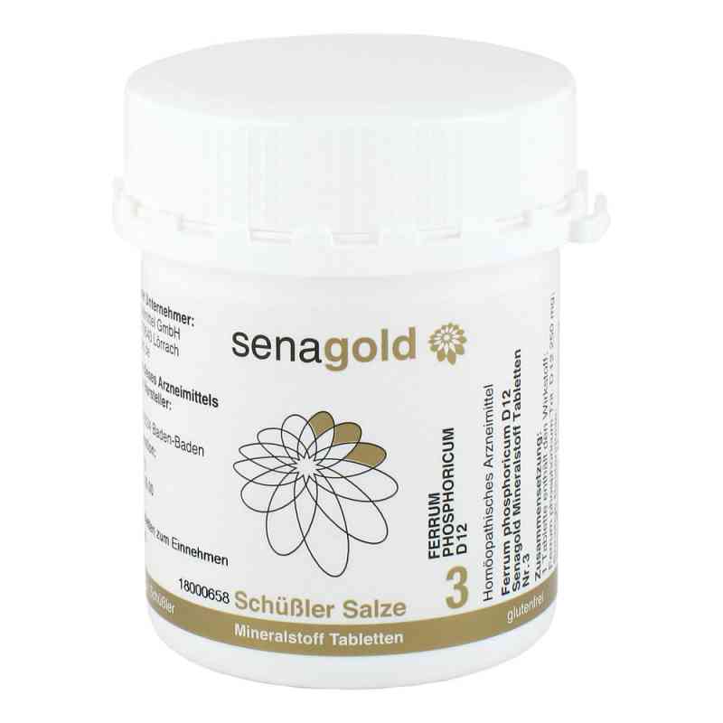Biochemie Senagold 3 Ferrum phosphoricum D12 Tabletten 400 stk von Senagold Naturheilmittel GmbH PZN 06827404